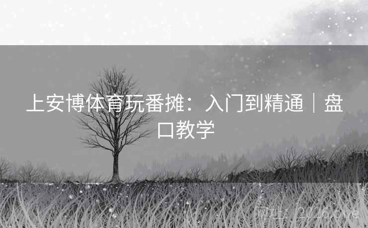 上安博体育玩番摊:入门到精通|盘口教学 上安博体育玩番摊:入门到精通|盘口教学