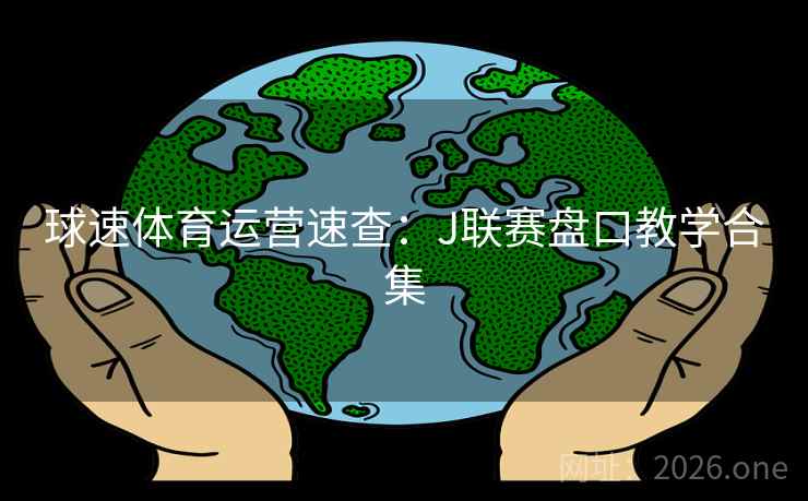 球速体育运营速查:J联赛盘口教学合集 球速体育运营速查:J联赛盘口教学合集